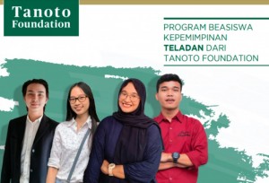 PROGRAM BEASISWA KEPEMIMPINAN TELADAN DARI TANOTO FOUNDATION | TopKarir.com